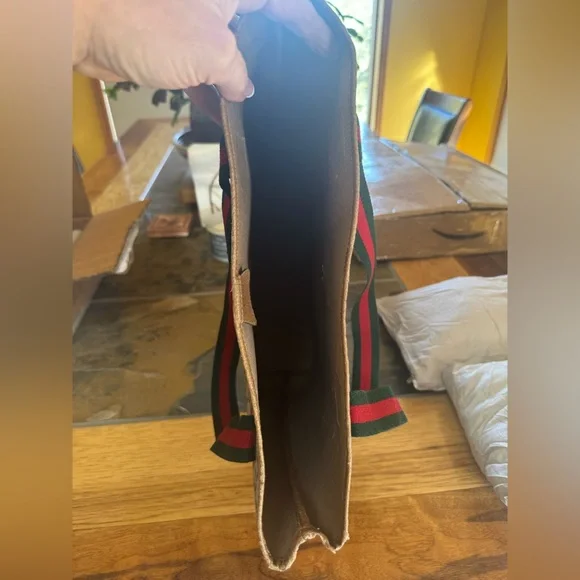 Gucci Vintage GG Plus Sherryline Tote/Handbag W/COA. - Picture 9 of 16